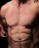 Nipple Clamps With Ball Weights And Chain Black Sex Toy Product Image 1
