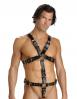 Strict Leather Body Harness With Cock Ring M/L Sex Toy Product Image 3