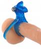 Tongue Vibe Cock And Ball Ring Blue Sex Toy Product Image 2