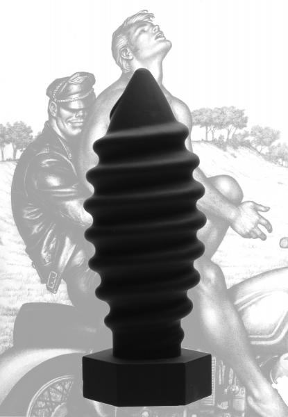 Tom Of Finland Screw U Anal Plug Black Sex Toy Product