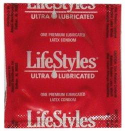 Lifestyles Ultra Lubricated Latex Condoms 12 Pack Sex Toy Product