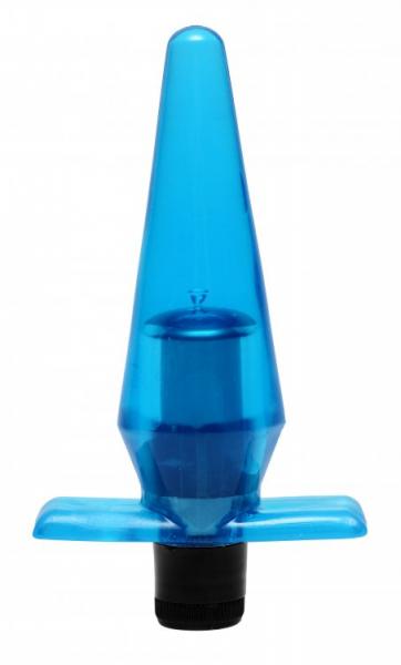 Mini Butt Plug Vibe Blue Sex Toy Product