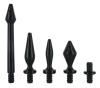 Clean Stream Enema Tip Set Black Sex Toy Product Image 1