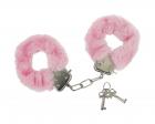 Courtesan Handcuffs Pink Fur Sex Toy Product