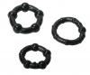 Black Performance Erection Rings - Packaged Sex Toy Product Image 1