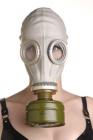 Rubber Gas Mask Hood Sex Toy Product