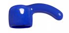 Curved Vinyl Wand Top Attachment Blue Sex Toy Product