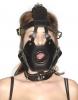 Strict Leather Premium Muzzle With Open Mouth Gag Sex Toy Product Image 1