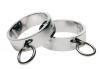 Chrome Slave Bracelets S/M Sex Toy Product Image 1