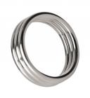 Echo 1.75 Inches Stainless Steel Triple Cock Ring Sex Toy Product