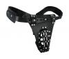 The Net Leather Male Chastity Belt With Anal Plug Harness Sex Toy Product Image 1