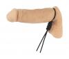 4-way Adjustable Cock And Ball Tie - Black Sex Toy Product Image 1