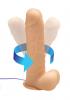 Turning Tom Rotating Dildo Beige Sex Toy Product Image 1