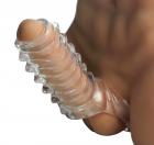 The Rock Tumbler Ball Tugging Stroker Clear Sex Toy Product