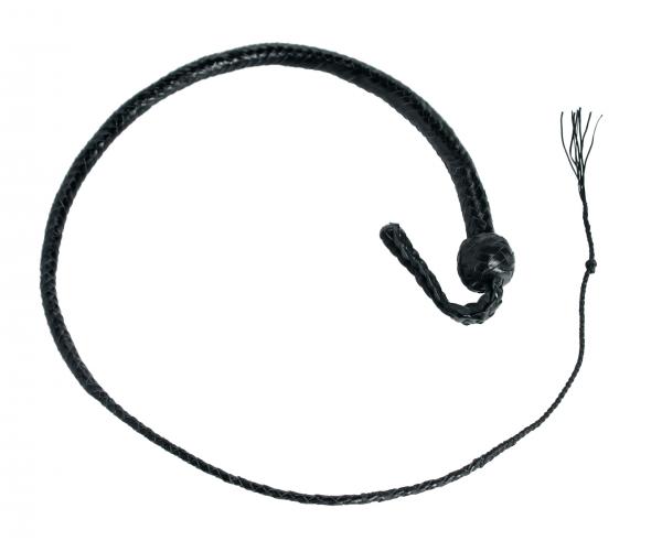 3 Foot Snake Whip 12 Plait Black Sex Toy Product