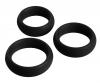 3 Piece Silicone C Ring Set - Black Sex Toy Product Image 1
