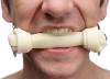 Silicone Dog Bone Gag White Sex Toy Product Image 1