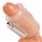 Palm-Tec Vibe Tube Vibrating Stroker Clear Sex Toy Product
