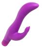 Purple Slim Silicone Rabbit Vibe Sex Toy Product Image 1