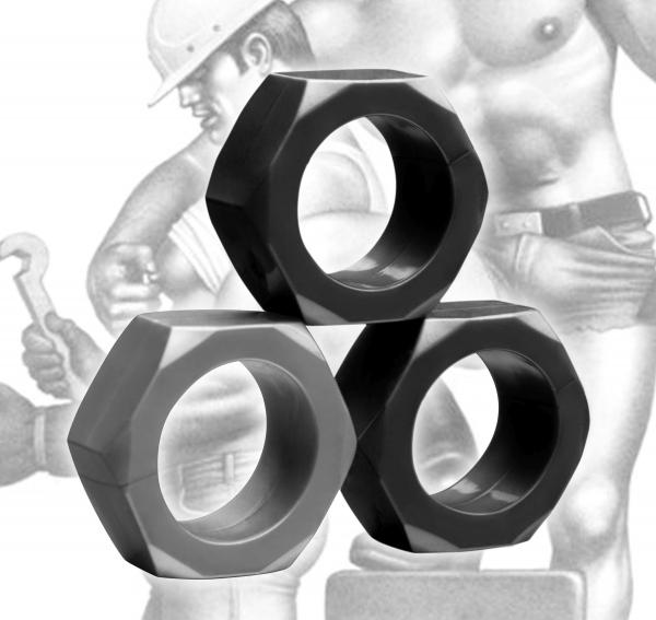 Tom Of Finland 3 Piece Cock Nuts Sex Toy Product