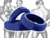 Tom Of Finland 3 Piece Cock Ring Set Silicone Blue Sex Toy Product Image 1
