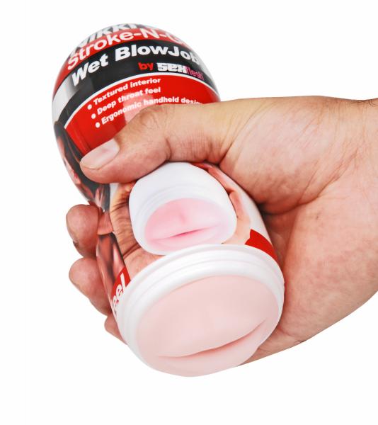 Nikki's Stroke N Go Wet Blowjob  Stroker Sex Toy Product