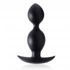 Orbs Steel Weighted Duotone Silicone Anal Plug Sex Toy Product