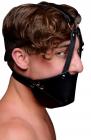 Strict Mouth Harness with Ball Gag Black O/S Sex Toy Product