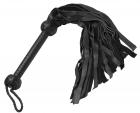 Strict Leather Flogger- Black Sex Toy Product