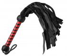 Strict Leather Flogger- Red Sex Toy Product