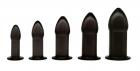 5 Piece Anal Trainer Set - Black Sex Toy Product