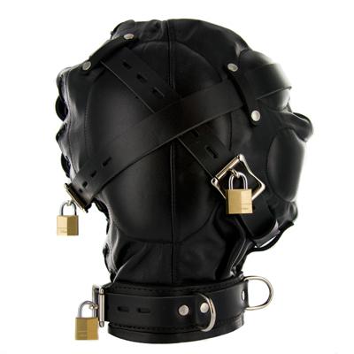 Strict Leather Sensory Deprivation Hood- S/M Sex Toy Product