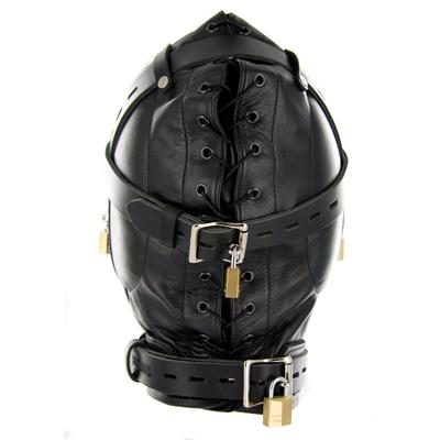 Strict Leather Sensory Deprivation Hood- S/M Sex Toy Product