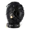 Strict Leather Sensory Deprivation Hood- M/L Sex Toy Product Image 4