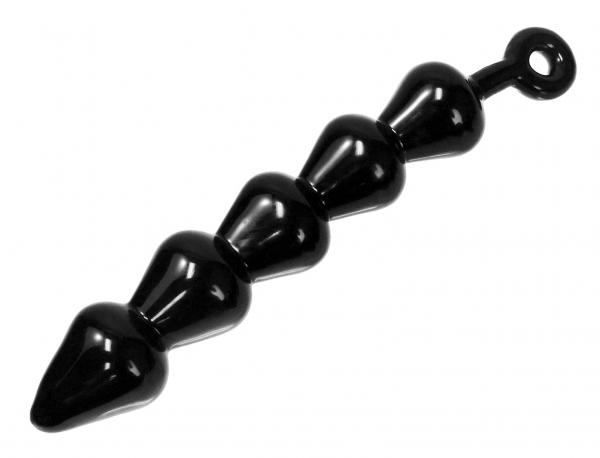 Anal Links X-Large Black Beads - Bulk Sex Toy Product