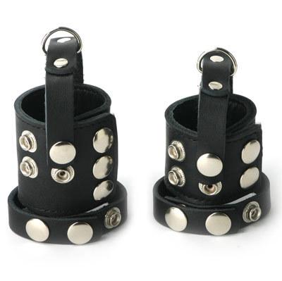 Strict Leather Cock Strap And Ball Stretcher Medium Sex Toy Product