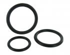 Black Triple Silicone Cock Ring Set Sex Toy Product