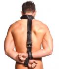 Strict Leather Neck-wrist Restraint Sex Toy Product