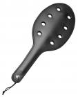 Strict Leather Rounded Paddle With Holes Sex Toy Product