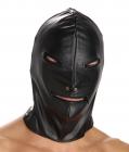 Strict Leather Basic Zipper Hood Black Sex Toy Product