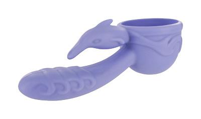 Dual Pleasure Silicone Dolphin Wand Attachment Sex Toy Product