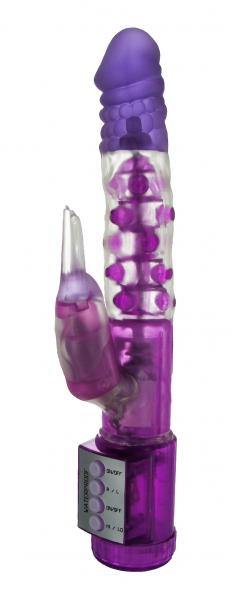 Amethyst Twist Waterproof Vibrator Purple Sex Toy Product