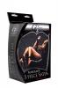 Bordeaux 5 Piece Satin Bondage Set - Black Sex Toy Product Image 3