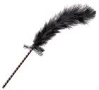 Frisky Feather Tickler - Black Sex Toy Product