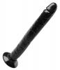 The Tower Of Pleasure Huge Dildo 12.5 inches Black Sex Toy Product Image 1