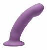 Curved Purple Silicone Dildo Sex Toy Product Image 1
