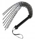 Gunmetal Chain Flogger Smoke Sex Toy Product