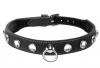 Leather Rhinestone Collar- Diamond Sex Toy Product Image 1