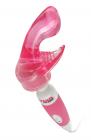 Pink Compact Wand With G-spot Attachment Kit Sex Toy Product