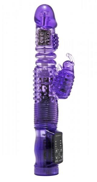 Thrusting Purple Rabbit Vibe Sex Toy Product